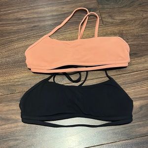 Lululemon Athletica Quiet Within Sports Bra x 2, Sz. 6